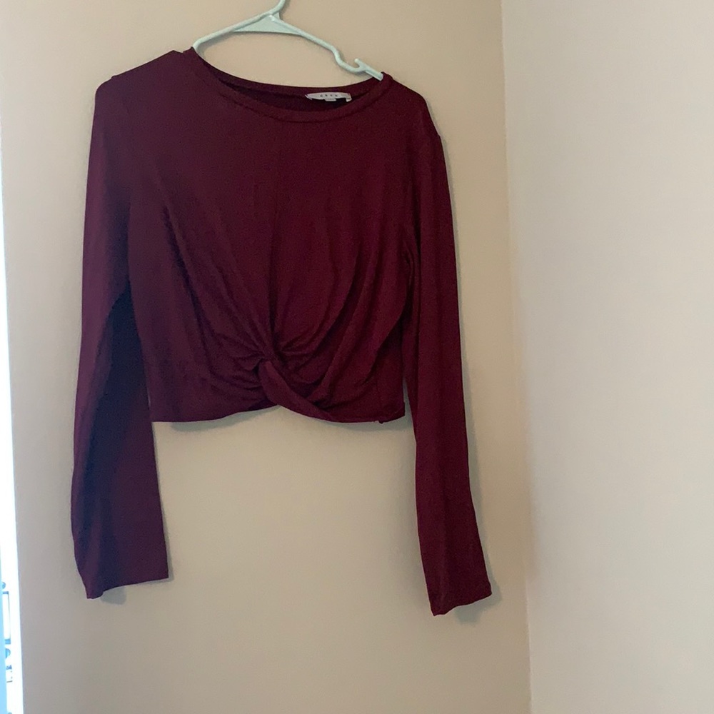 Wine crop top